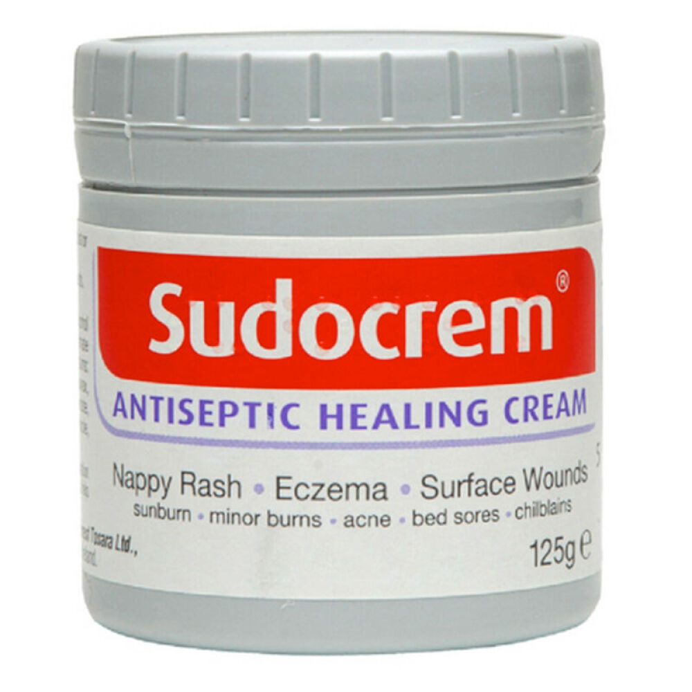 Sudocrem婴幼儿尿布疹护臀膏屁屁霜护理型爱尔兰进口护臀膏125g三盒