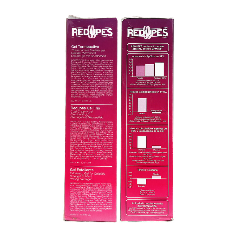 西班牙dietesthetic戴尔特艾斯蒂克美体塑身精华乳霜纤体多效滋润霜200ml*3/盒