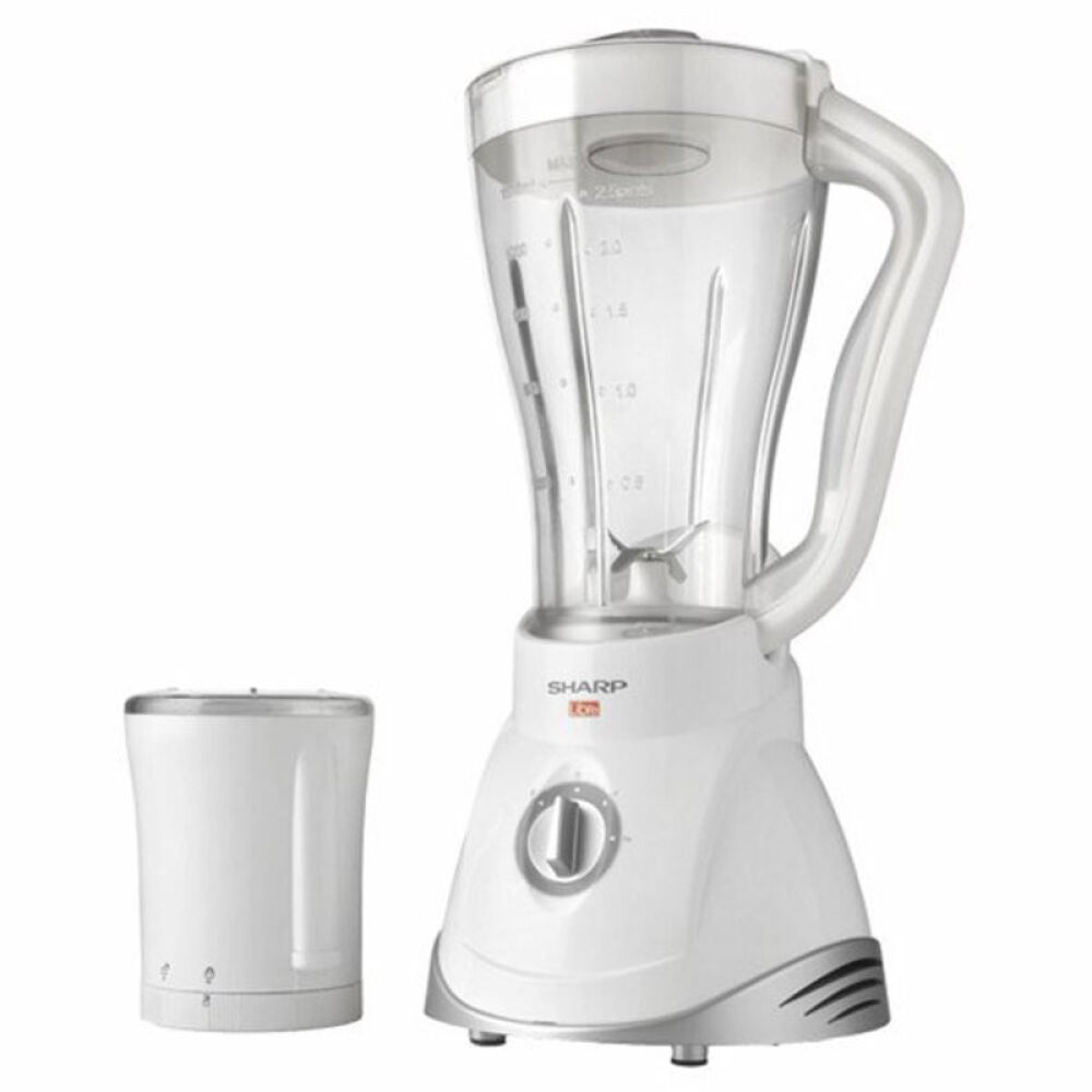 夏普（Sharp）料理机EM-125L(W)多功能搅拌机家用榨汁机果汁机辅食料理机EM-125L(W)--白色
