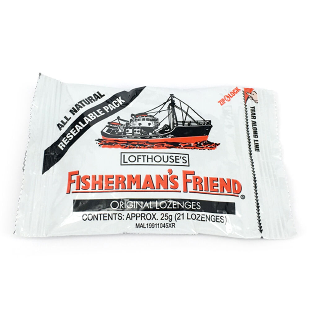 马来西亚进口Fisherman'sFriend渔夫之宝天然系列（9包套装）25g*9