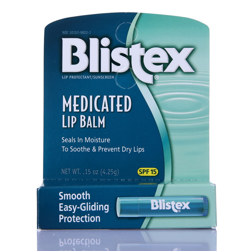 Blistex碧唇LipMedex小蓝罐7g及时润唇膏保湿修护经典原味润唇膏4.25g