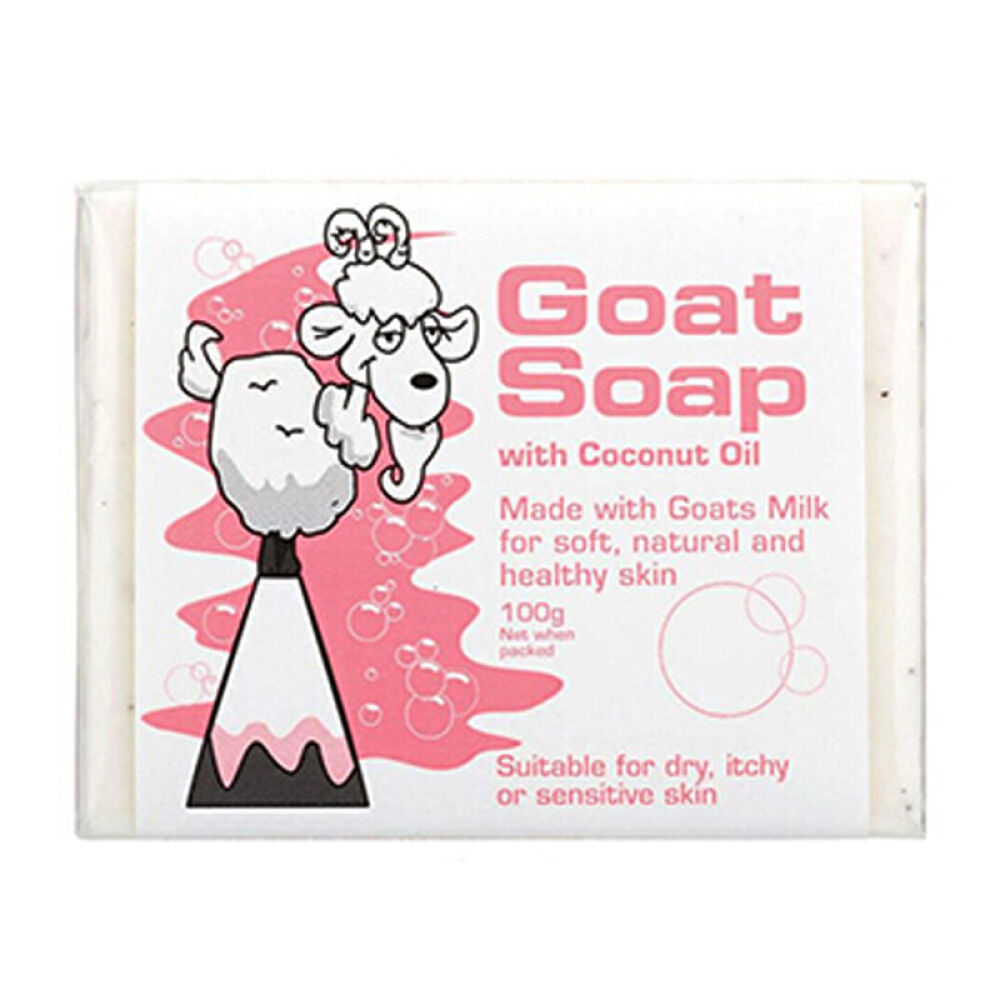 澳洲GoatSoap羊奶皂/洁肤皂/润肤手工香皂沐浴洁面皂100g椰子油