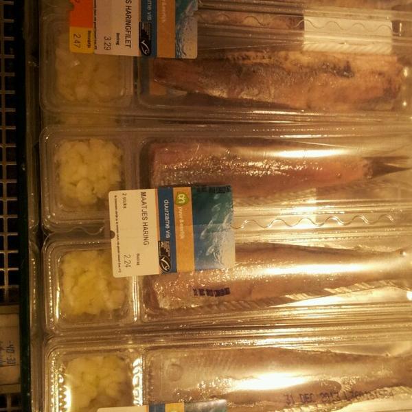 Photo taken at Albert Heijn by Nico G. on 12/29/2013