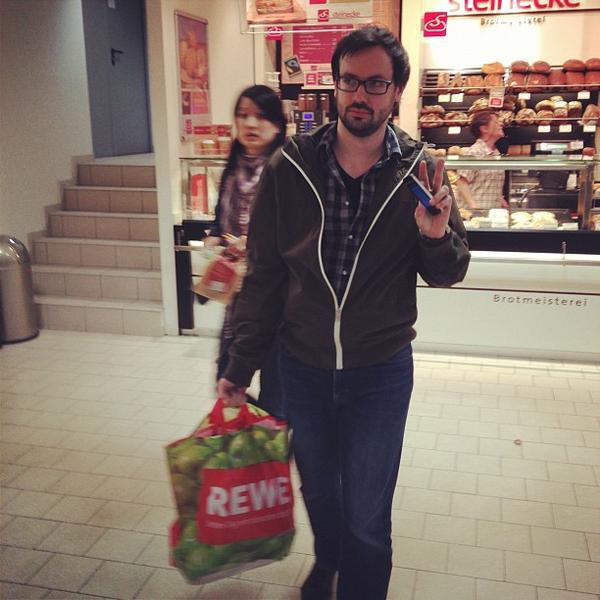 Photo taken at REWE by Henning L. on 4/24/2012-德国柏林主干道118 Photo taken at REWE by Henning L. on 4/24/2012