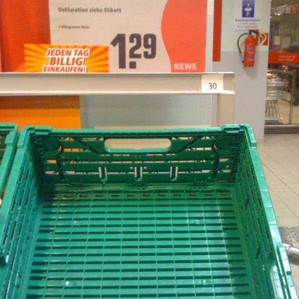 Photo taken at REWE by Ellen B. on 6/4/2012