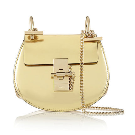 正品直邮Chloe蔻依2016新款女包Drew 袖珍金属感皮革单肩包622839 正品直邮Chloe蔻依2016新款女包Drew 袖珍金属感皮革单肩包622839