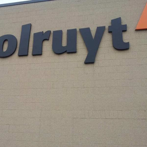 Photo taken at Colruyt by Hans V. on 10/8/2012