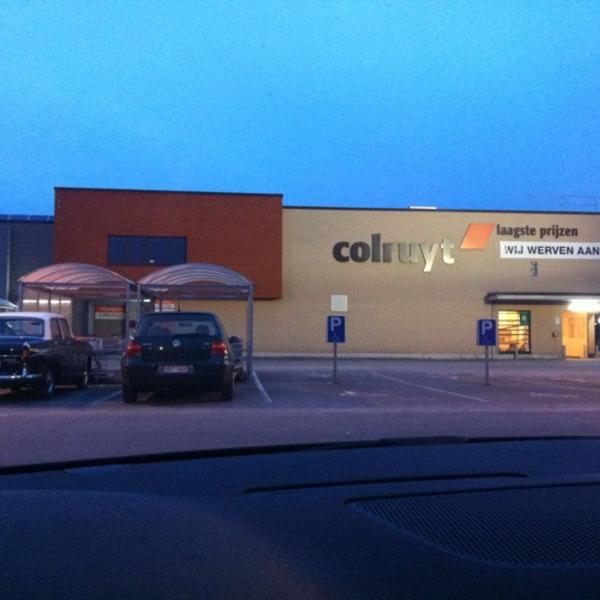 Photo taken at Colruyt by Barre on 2/22/2012