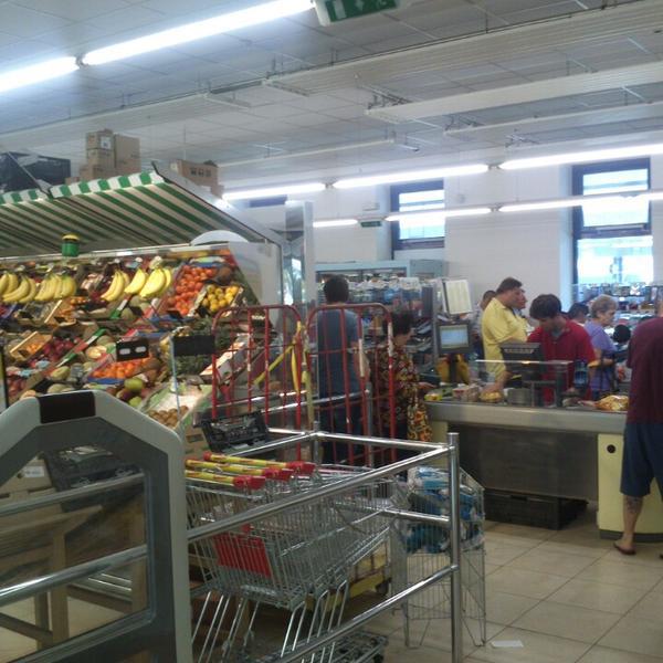 Photo taken at BILLA by Moise M. on 8/15/2013