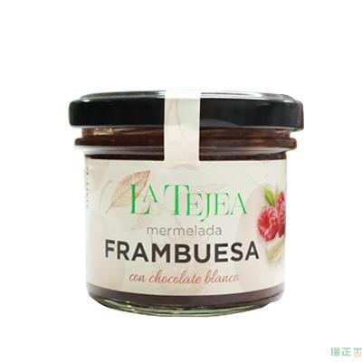 拉提吉亚白巧克力碎树莓果酱130克