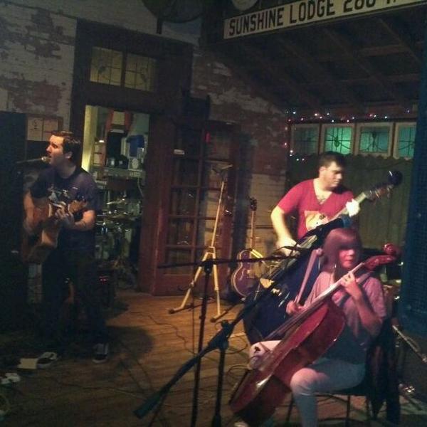Photo taken at New World Brewery by Therese M. on 2/5/2012