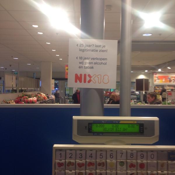 Photo taken at Albert Heijn XL by Martijn P. on 1/14/2014-荷兰格尔德兰奈梅亨 Photo taken at Albert Heijn XL by Martijn P. on 1/14/2014