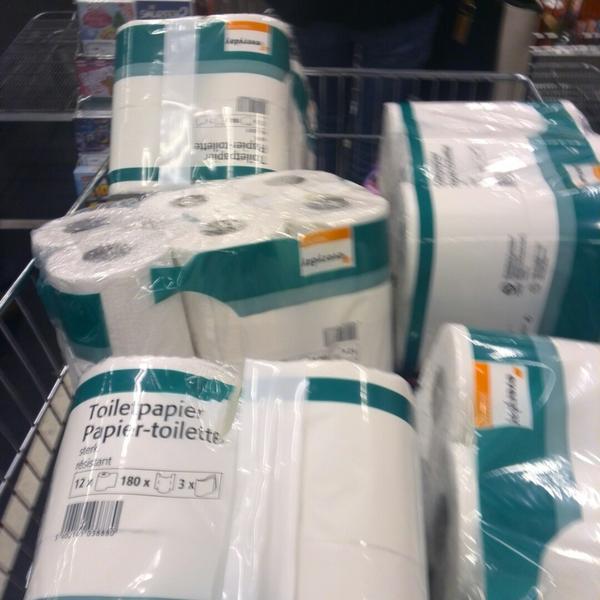 Photo taken at Colruyt by Jeroen P. on 11/26/2014