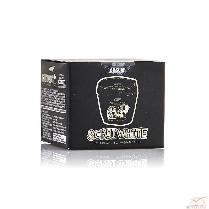 韩国进口清洁毛孔面膜-B SOAP Fresh Whitening 白雪米泥面膜 美白清洁毛孔面膜 100g 韩国进口清洁毛孔面膜-B SOAP Fresh Whitening 白雪米泥面膜 美白清洁毛孔面膜 100g