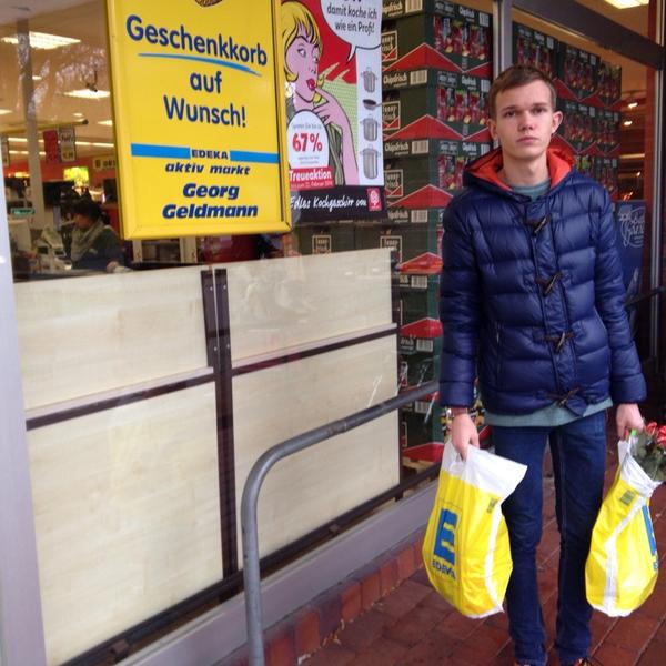 Photo taken at Edeka by Марина Б. on 11/7/2013