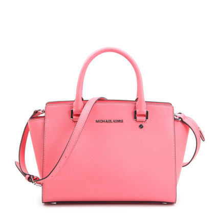 Michael kors/迈克科尔斯 MK真皮手提单肩斜挎女包 30T3SLMS2L