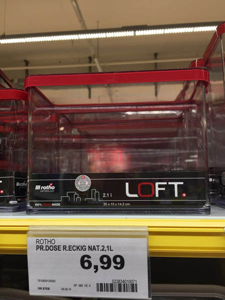 Rotho食物储存盒2.1升