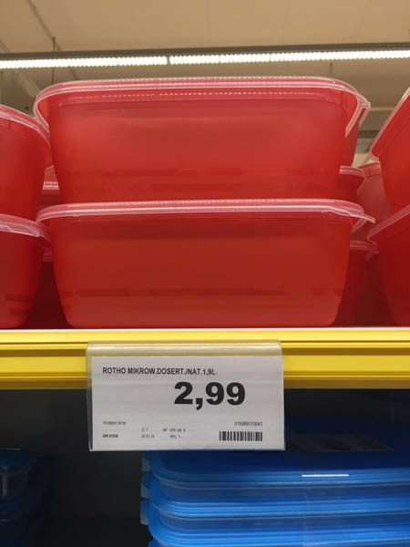 Rotho微波炉盒1.9升