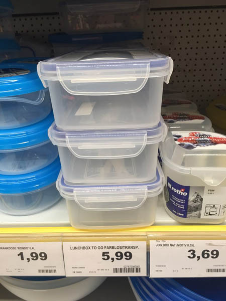 Rotho透明午餐盒