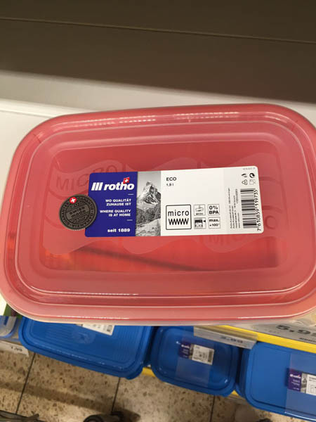 Rotho微波炉盒1.9升