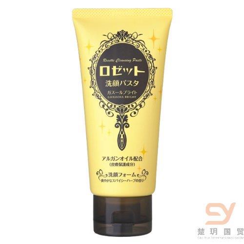 日本进口美肌洗面奶-Rosette诗留美屋 粘土湖底泥透亮美肌洗面奶120g
