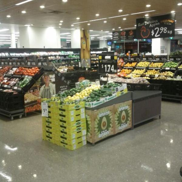 Photo taken at Woolworths by Oleg S. on 3/8/2012