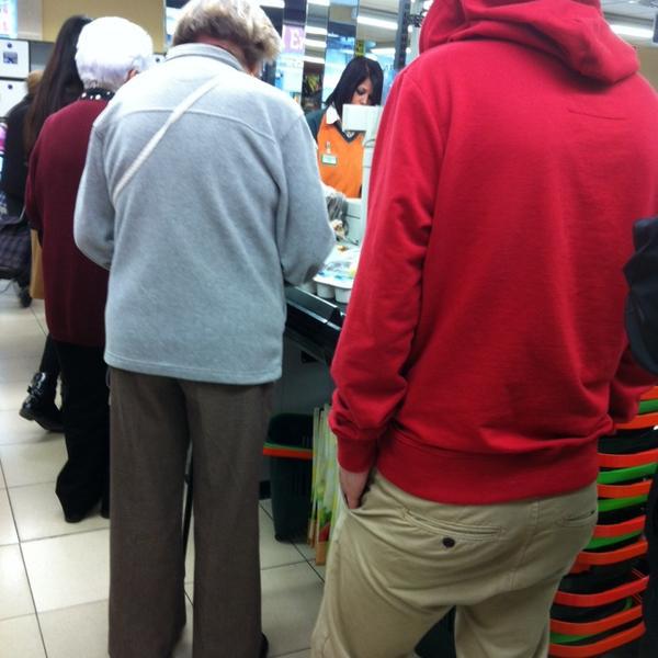 Photo taken at Mercadona by David on 1/24/2014