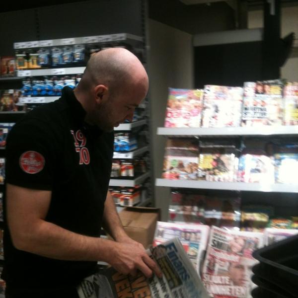 Photo taken at Meny Sarpsborg by Daniel M. on 2/24/2012