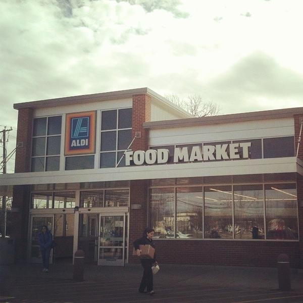 Photo taken at Aldi by Trevor C. on 3/19/2014