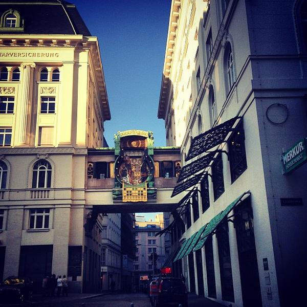 Photo taken at MERKUR Hoher Markt by Stefan F. on 4/15/2013