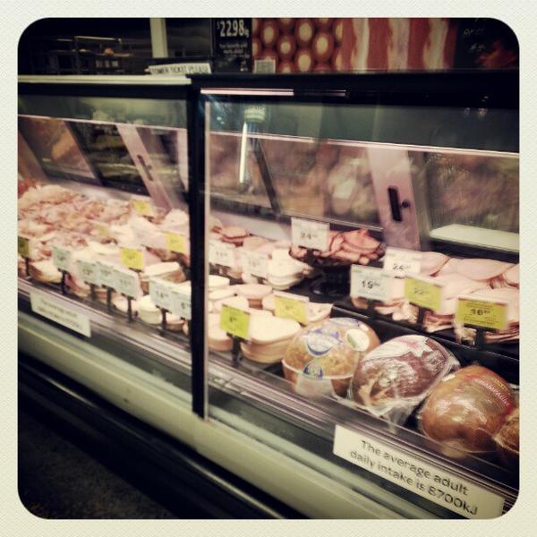 Photo taken at Woolworths by Dennis F. on 1/3/2013