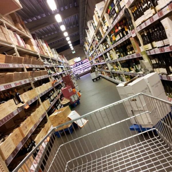 Photo taken at Colruyt by Robin P. on 11/19/2012