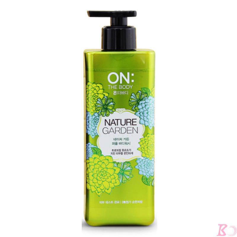 【美护韩品】LG On the body自然花园900ml家庭装香水沐浴露