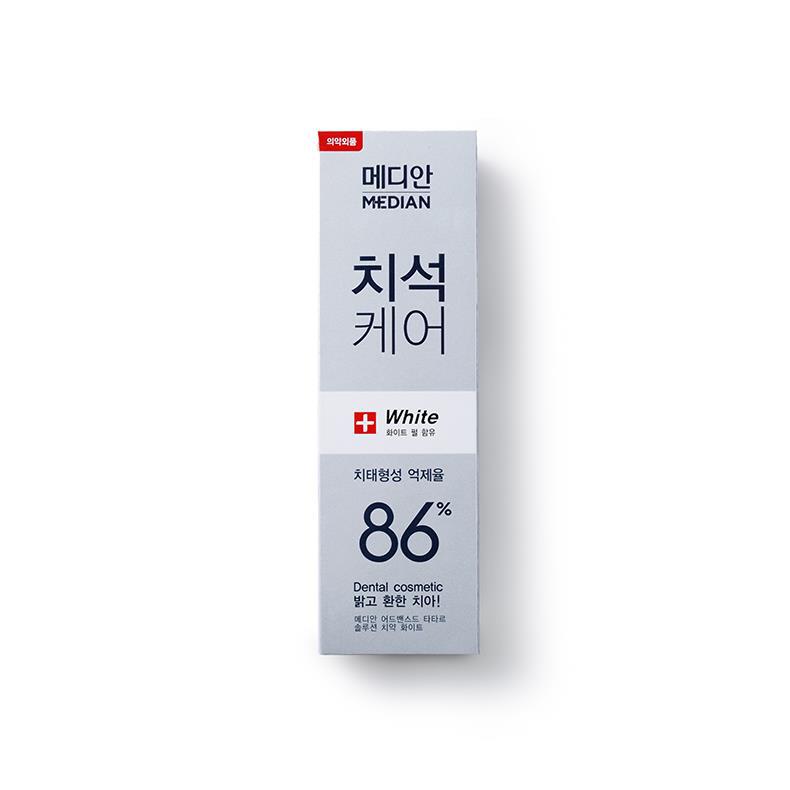【美护韩品】Median麦迪安86美白牙膏White白盒