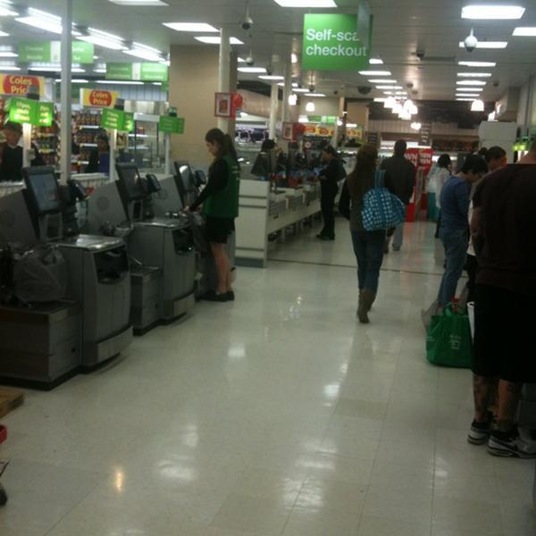 Photo taken at Coles Central by Max L. on 9/2/2012