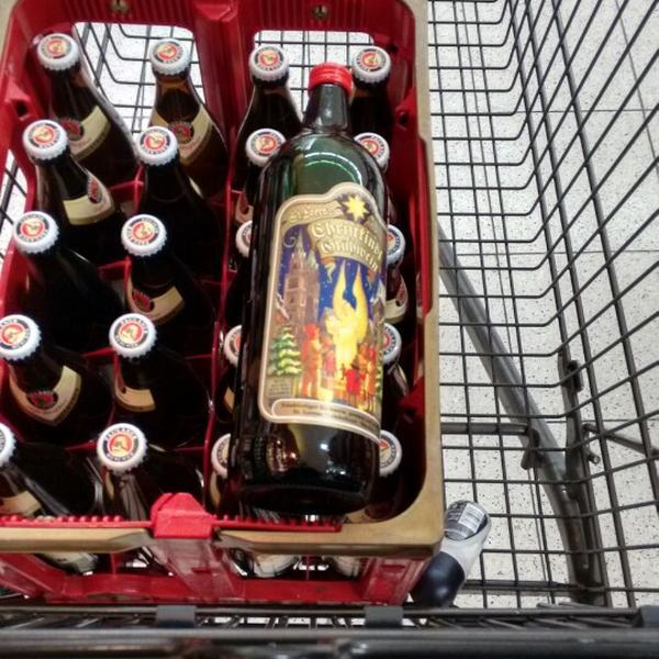 Photo taken at EDEKA Wolf & Wolf by Rampe R. on 12/23/2014