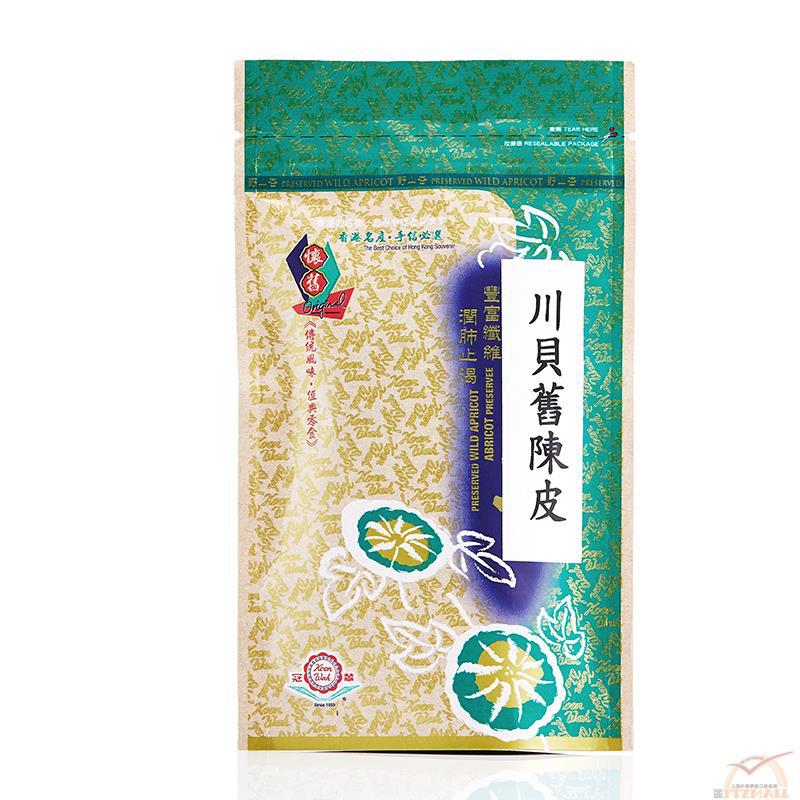 香港进口川贝陈皮-Koon Wah冠华 川贝旧陈皮 26克装 香港进口川贝陈皮-Koon Wah冠华 川贝旧陈皮 26克装