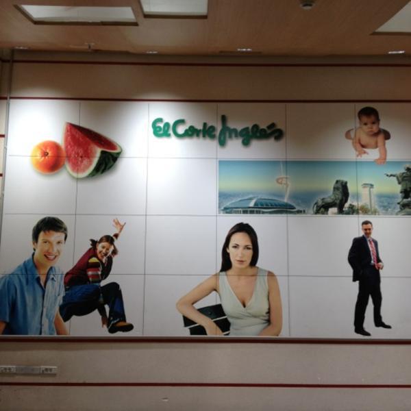 Photo taken at El Corte Inglés by Vengador T. on 3/1/2012
