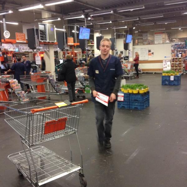 Photo taken at Colruyt by Christophe G. on 3/27/2014