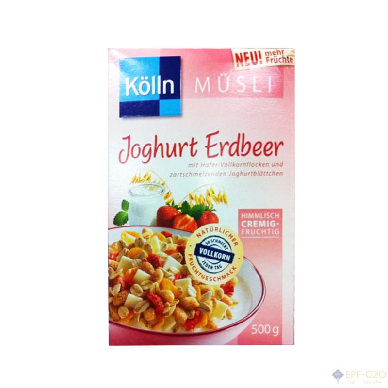 Kolln康陇麦 草莓酸奶蜂蜜 燕麦脆片 混合麦片 500g
