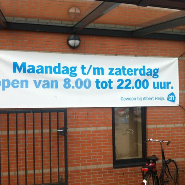 Photo taken at Albert Heijn by justus d. on 12/9/2011