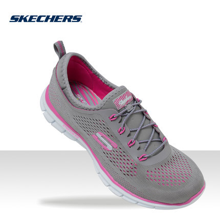 Skechers斯凯奇撞色女鞋 镂空透气网布休闲鞋 潮流系带鞋22709 Skechers斯凯奇撞色女鞋 镂空透气网布休闲鞋 潮流系带鞋22709