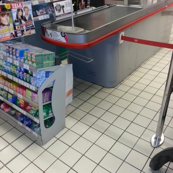 Photo taken at Carrefour by Théo B. on 12/18/2012