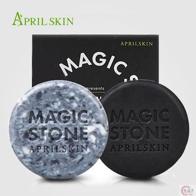 韩国 Magic Stone 魔法石 Original 灰色 日用 毛孔清洁 卸妆 深沉洁肤皂 100g 韩国 Magic Stone 魔法石 Original 灰色 日用 毛孔清洁 卸妆 深沉洁肤皂 100g