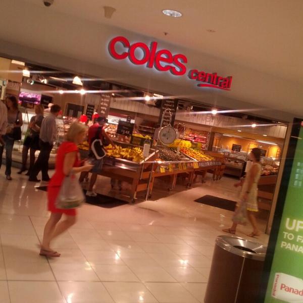 Photo taken at Coles Central by Addictioneer W. on 2/21/2013