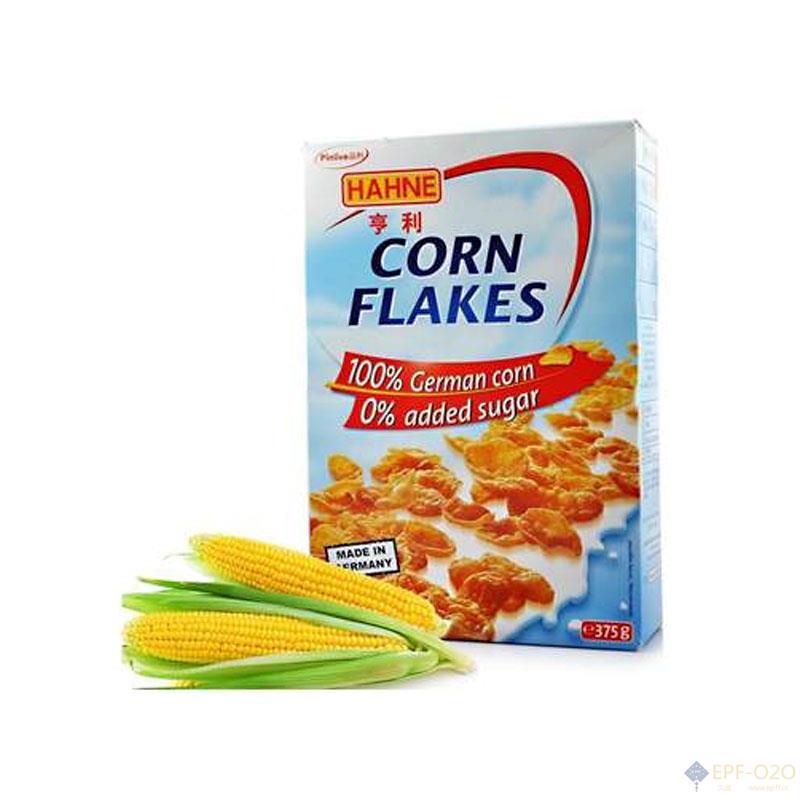 HAHNE亨利 低糖早餐即食冲饮玉米片 375g