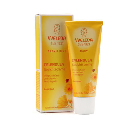 德国直邮weleda维蕾德金盏花婴儿儿童滋润护肤润肤霜面霜50ml