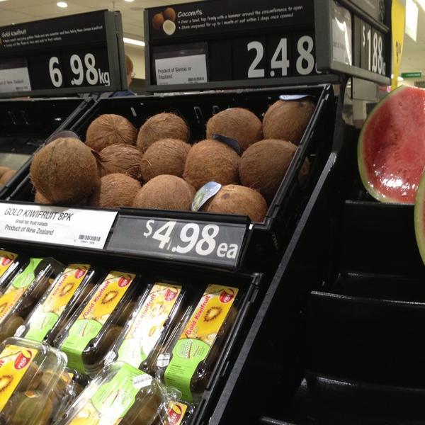 Photo taken at Woolworths by Dalila S. on 7/29/2013