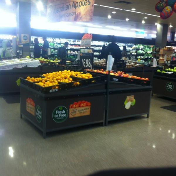 Photo taken at Woolworths by Aret S. on 4/7/2012