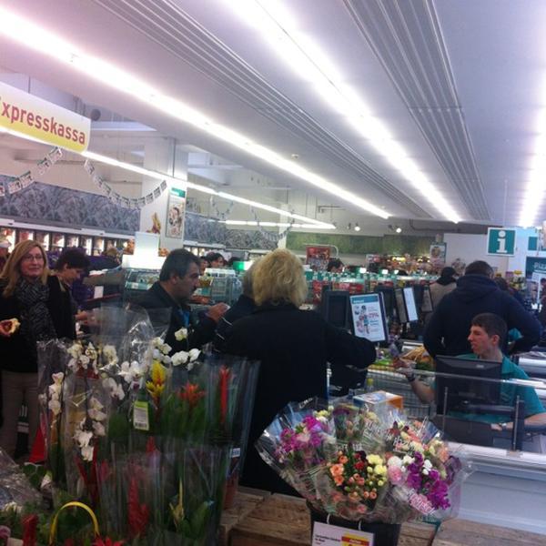 Photo taken at MERKUR by richard b. on 4/7/2012